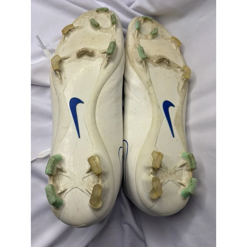 Nike Mercurial Victory IV FG 2013 White Racer Blue Electric green 555613-103 Soc